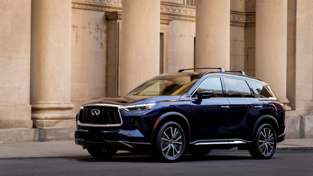 INFINITI QX60 del 2024, un SUV de lujo, silencioso y bien equipado