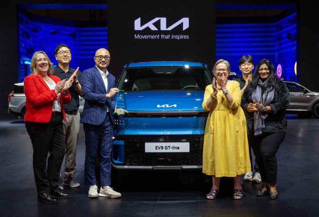 El “Women’s Worldwide Car of the Year” entrega a Kia el premio al Mejor Auto del Mundo por el EV9